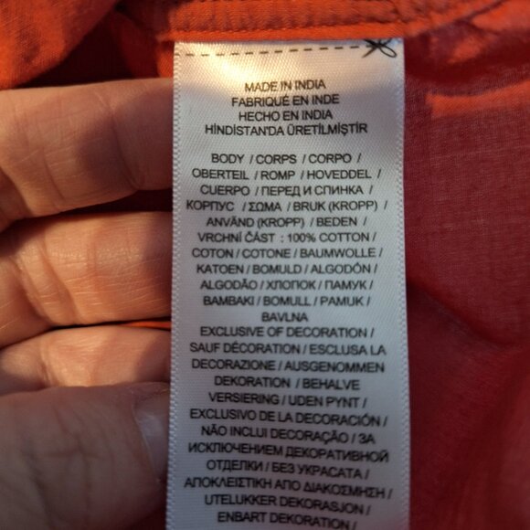 Polo Ralph Lauren Mens Red Short Sleeve Camp Shirt Size Large Cotton Pocket - Picture 4 of 8